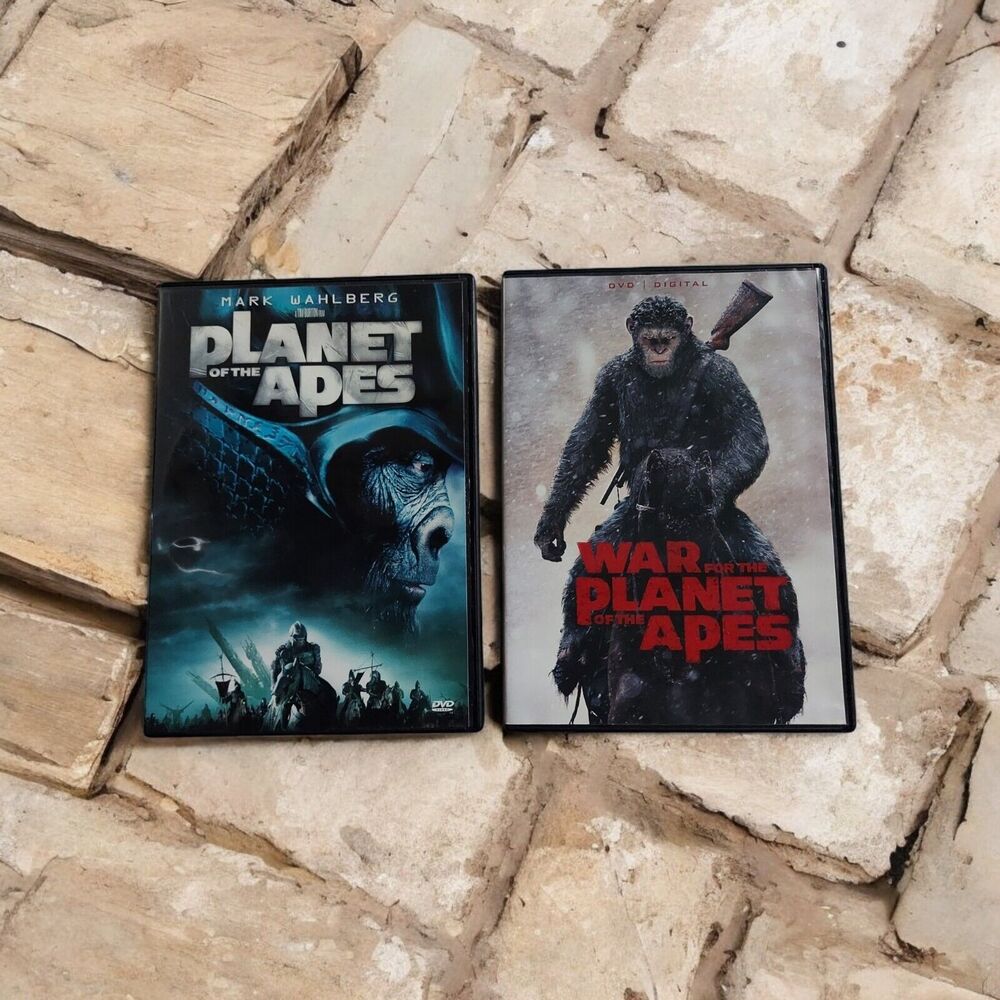 Two Planet of the Apes DVD Movies